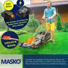 MASKO® Akku Rasenmäher ECO-X10 inkl. 1 oder 2 Akkus Li-Ion Produktbild-Vorschau 6