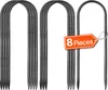 VEVOR Ancrage de sol, 304,8x82,04 mm, type U avec 8 mm de Voir les images du produit 1