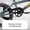 DeTox MAG BMX Rad 20 Zoll Fahrrad mit Pegs Jugendliche Produktbild-Vorschau 5