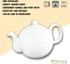 Théière Wilmax 1100 ml Olivia, porcelaine blanche Voir les images du produit 5