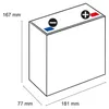 Q-Batteries 12V 23Ah AGM Akku 12LCP-23 Blei-Vlies Batterie Produktbild-Vorschau 5