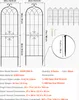 SucceBuy Griglia rampicante 180 x 52,5 cm, set da 8 pezzi, Anteprima dell’immagine prodotto 7