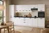ULWEHOME | Küchenzeile 320 cm Mattweiß, Küchenmöbel-Set Produktbild-Vorschau 1