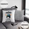 Trendation - Lustige Gamer Deko-Kissen mit Füllung 40x40 Produktbild-Vorschau 2