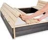 EXIT Aksent en Bois Bac à Sable 136x132cm – Bac à Sable Voir les images du produit 6
