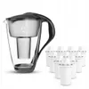 Filterová kanvica Dafi Crystal Graphit 2 l + 10 filtrov Náhľad obrázku produktu 1