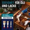 MONZANA Malerpinsel 15 tlg Set 3 Größen für Holzlasur Lacke Produktbild-Vorschau 3