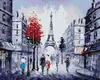 Zuty - Malen nach Zahlen - STRASSENANSICHT IN PARIS UND EIN Produktbild-Vorschau 1