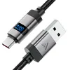 Acefast C15-04 Usb-A - Usb-C Kabel Mit Display 480Mb/S 66W Produktbild-Vorschau 11