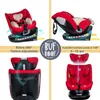 BUF BOOF® Saphir DELUXE i-Size Kindersitz 360° drehbar, Produktbild-Vorschau 4