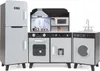 A toy kitchen set with a refrigerator, stove, and washing machine. Náhled obrázku produktu