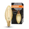 A product shot of an Osram Vintage 1906 LED light bulb with its packaging. Náhled obrázku produktu