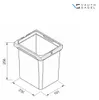 Vauth-Sagel ENVI Free contenitore 7 Liter 230 x 191 x 256 Anteprima dell’immagine prodotto 3