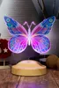 GESCHENKELAMPE Schmetterling Butterfly Lampe mit 3D LED Produktbild-Vorschau 7
