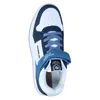 A top-down view of a single blue and white Dockers by Gerli sneaker. Produktbild-Vorschau