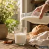 Milchflasche 1 Liter Glasflasche transparent mit 2 Flaschen Produktbild-Vorschau 3