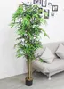 Bambou Plante Arbre Artificielle Artificiel 180cm avec Bois Voir les images du produit 5