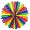 Papstar Dekofächer Ø 120 cm "Rainbow" schwer entflammbar, 3 Produktbild-Vorschau 1