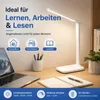 LED Schreibtischlampe dimmbar mit Akku – 3 Lichtfarben, 10 Produktbild-Vorschau 9