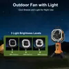 Kempingový ventilátor se stativem, dálkovým ovládáním, Náhled obrázku produktu 6