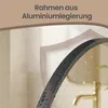 SONGMICS Wandspiegel, gewölbter Spiegel, Aluminiumrahmen, Produktbild-Vorschau 6