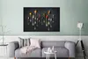 MuchoWow® Poster Anzahl der Gabeln mit Gemüse darin 120x80 Produktbild-Vorschau 5