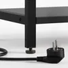 Stolik pomocniczy Relaxdays z gniazdkami, portem USB i Podgląd zdjęcia produktu 6