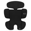A black car seat insert is shown against a white background. Produktbild-Vorschau