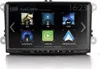 A car infotainment system screen displaying various app icons and system information. Podgląd zdjęcia produktu