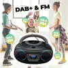 Denver TDB-212BT Boombox mit CD, Bluetooth, USB, AUX, Produktbild-Vorschau 4