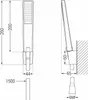 Mexen R-72 set bodové sprchy, Černá - 785725052-70 Náhled obrázku produktu 2