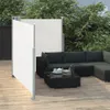 vidaXL Ausziehbare Seitenmarkise Creme 140 x 600 cm Produktbild-Vorschau 14