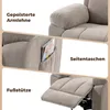 HOMCOM Relaxsessel Fernsehsessel Massagesessel mit Wärme Produktbild-Vorschau 8