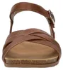 Mustang Sandalen Plat  Sandalen Plat - Cognac - Maat 41 Produktbild-Vorschau 5