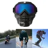 Odłączane gogle motocyklowe maska na kask narciarski Podgląd zdjęcia produktu 4