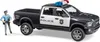 Bruder 02505 - RAM 2500 Polizei Pickup mit Polizist, 1:16 Produktbild-Vorschau 7
