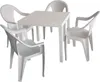 Außentisch - Weiß 78x78x72h cm Produktbild-Vorschau 9