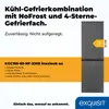 Exquisit Kühl-Gefrierkombination KGC195-65-NF-330E Produktbild-Vorschau 2