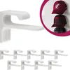 A white cap holder is shown on the left, and a collage of cap holders and caps is shown on the right. Produktbild-Vorschau