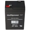 Akumulator kwasowo-ołowiowy Multipower MP4.5-6 ze stykami Podgląd zdjęcia produktu 7