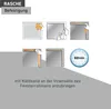 Fliegengitter Standard 150 x 180 cm weiß Produktbild-Vorschau 3