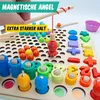 Montessori Spielzeug 5-in-1 Angelspiel Holzpuzzle - Produktbild-Vorschau 4