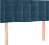 vidaXL Boxspringbett mit Matratze Dunkelblau 120x200 cm Produktbild-Vorschau 8