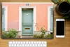 MuchoWow® Laptop Aufkleber Sticker Cover Paris - Tür - Produktbild-Vorschau 2
