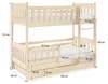 Masseno Etagenbett LUCIA 80x160 cm mit Schublade, Produktbild-Vorschau 5