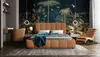 Polsterbett Doppelbett HEDA 160x200cm Komplettset in Stoff Produktbild-Vorschau 1