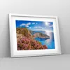 Gerahmtes Poster - Weißer Rahmen - Meer Sommer Blume - Produktbild-Vorschau 8