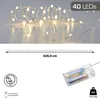40 LED Lichterkette Mikro, TIMER, 420cm Produktbild-Vorschau 2