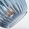 Cesaro Deckenlampe aus Metall/Riffelglas in Produktbild-Vorschau 3