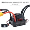 120A ESC s konektorem BEC XT60 3-6S Lipo Vodotěsný Náhled obrázku produktu 12